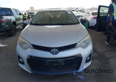 2014 Toyota Corolla S Plus z USA, uszkodzony, nr VIN 2T1BURHE1EC080388